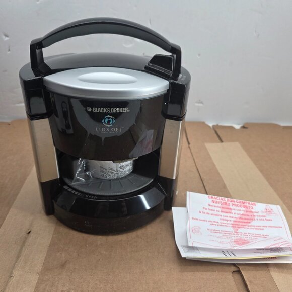 Black & Decker Professional Jar Opener Lids Off Automatic Jar Opener JW200BM - Picture 2 of 16